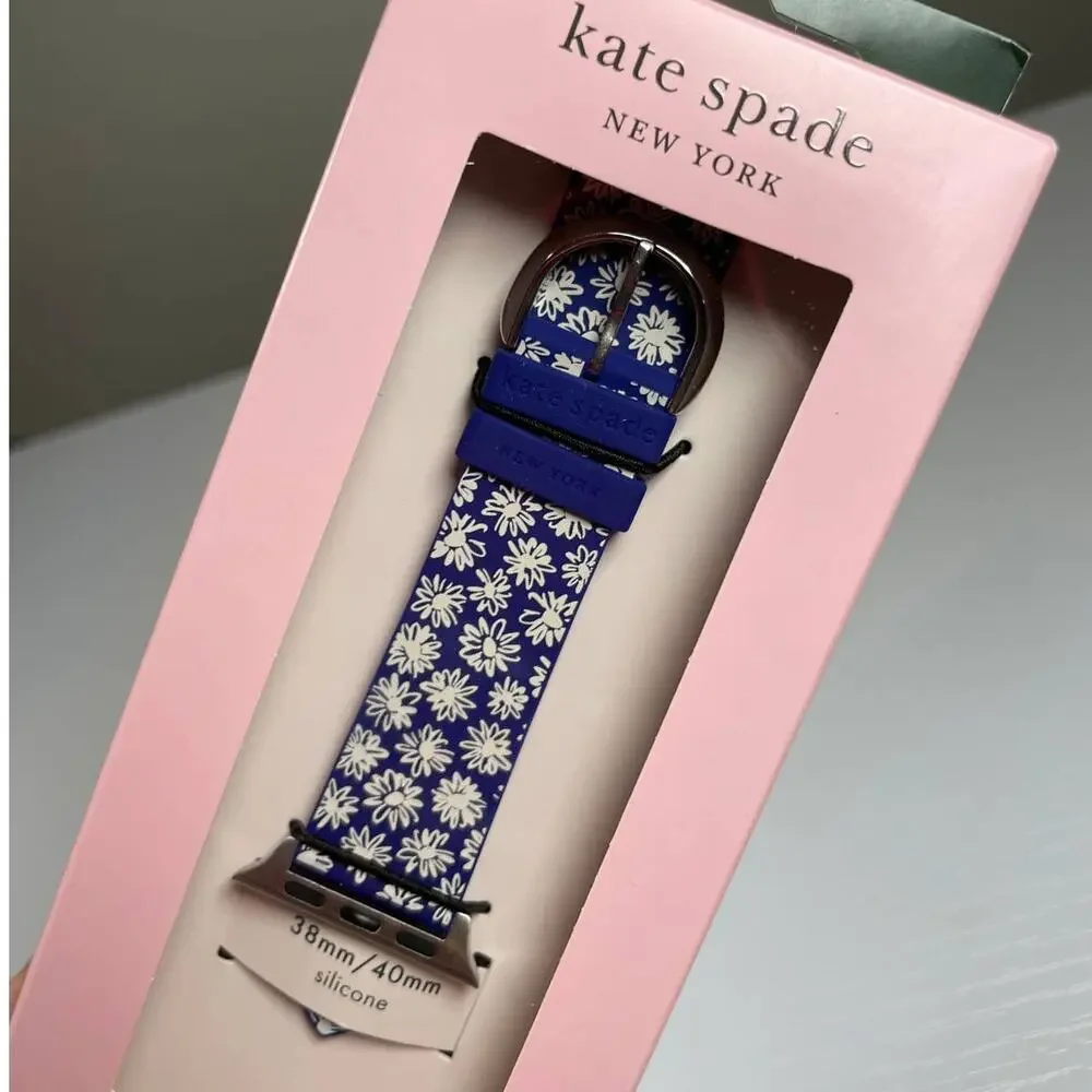Kate Spade Apple Watch silicone strap, 38mm 40mm
